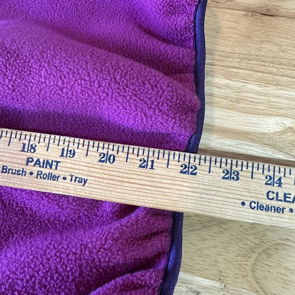 Vintage 90s Columbia Womens Fleece Made in USA Size Small Purple Zip Up Aztec - Picture 12 of 13